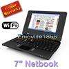 PC 7 mini Netebook WIFI Windows CE de Netbook Laptop NUEVO