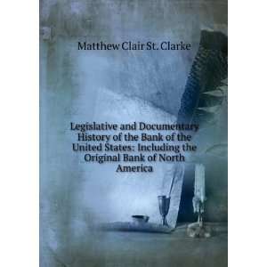   United States: Including the Original Bank of North America: Matthew
