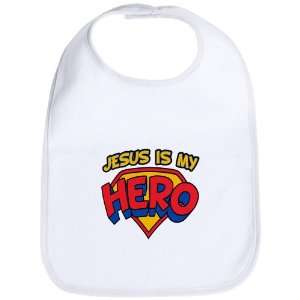  Baby Bib Cloud White Jesus Is My Hero: Everything Else
