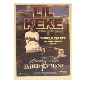  Lil Keke Poster Lil 2 Sided Loved By Few 