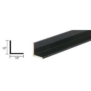  CRL Black 1/2 Aluminum L Bar Extrusion   Canada Only by 