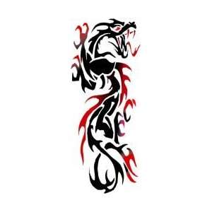  Tattoo Stencil   Tribal Dragon   #221 Health & Personal 