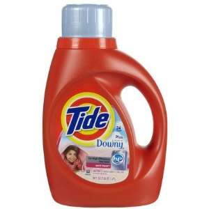Tide with a Touch of Downy 2x Concentrated HE Liquid Detergent April 
