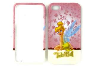 Tinkerbell Cover Case Faceplate For Apple AT&T Verizon Sprint iPhone 4 