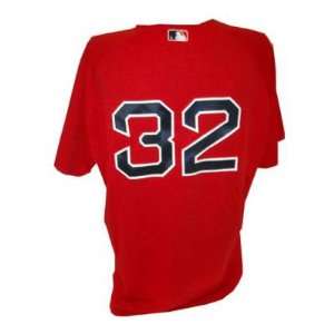 Felipe Lopez #32 Red Sox 2010 Game Worn Red Jersey (50) (LH818321 