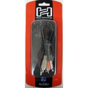  HOSA MONO 1/4 PHONE (M)   TWO RCA (M), 2m (6.6 ft 