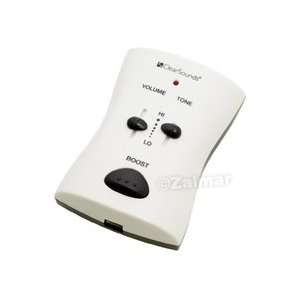  ClearSounds Portable Phone Amplifier in White Electronics