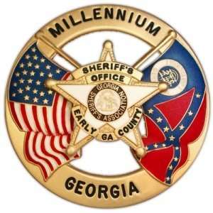  Early County Georgia Sheriff Collectible Millenium Badge 