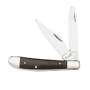  Trapper, Wood Handle, Two Blades, Plain 