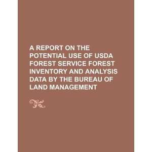  use of USDA Forest Service forest inventory and analysis data 