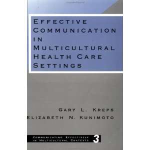   Effectively in Multicul [Paperback]: Gary L. Kreps: Books