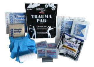 Adventure Medical Kits Trauma Pak with QuikClot   Stops Bleeding Fast 