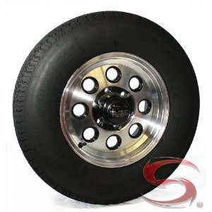   Tire & Black Rock Yuma Modular Trailer Rim 6 on 5.50 Mou Automotive