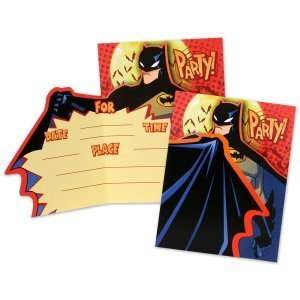  Batman Begins Invitations   8 Count Toys & Games