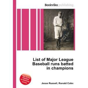  List of Major League Baseball runs batted in champions 