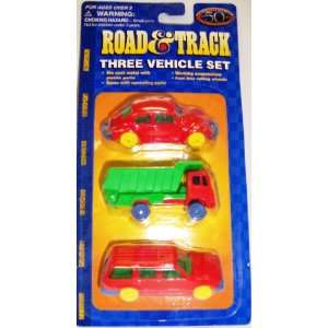  Road & Track Magazine Three Vehicle Set: Toys & Games