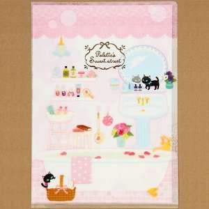  French style A4 plastic file folder kitty Toys & Games