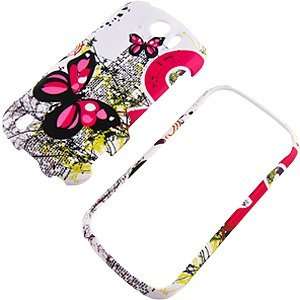 Two Pink Butterflies Text Protector Case for T Mobile myTouch 4G Slide