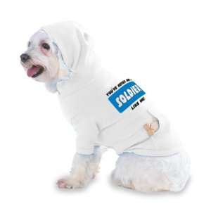   Hoody) T Shirt with pocket for your Dog or Cat XS White