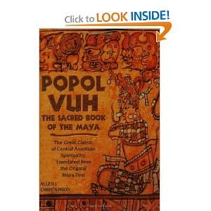  Popol Vuh The Sacred Book of the Maya [Paperback] Allen 