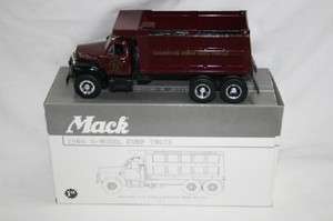First Gear 1:34 B Model Mack Dump Truck Fossils  