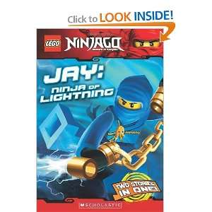  LEGO Ninjago Chapter Book Jay, Ninja of Lightning 