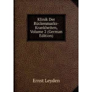    Krankheiten, Volume 2 (German Edition) Ernst Leyden Books