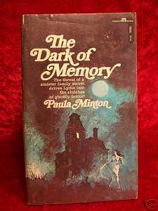 Vintage Gothic Terror The Dark of Memory Paula Minton  