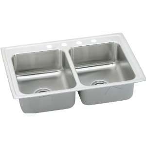  Elkay top mount double bowl kitchen sink LRAD372255 1 