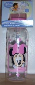 Wholesale, 12 Mickey Mouse, Minnie Mouse, and Pluto 9oz. Bottles, For 