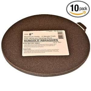   Oxide PSA Stick On Discs For Stationary Sanders, 10 Discs/Pack