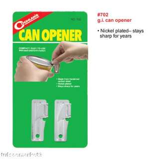 Coghlans Camping/Hiking/Backpacking Compact Can Opener  