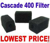 Cascade Bio Sponge 400 Foam Filter Penn Plax   15 Pack  