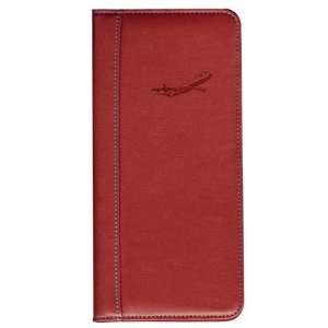  Pierre Belvedere Executive Travel Wallet, Red (071440 