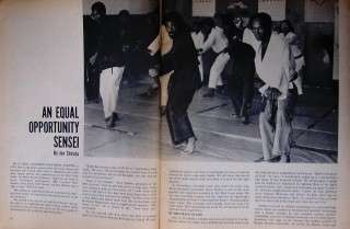 73 KARATE ILL. MAGAZINE TONNY TULLENERS STEVE SANDERS  