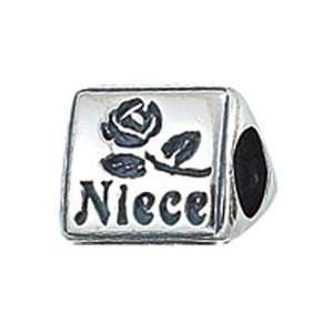  Zable(tm) Sterling Silver Niece Bead / Charm Finejewelers 