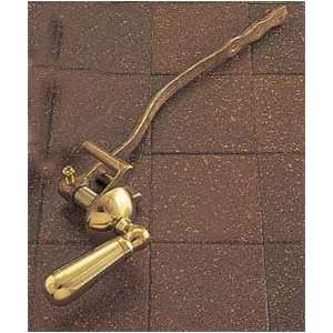  Brass Flush Toilet Lever   Lacquered Brass