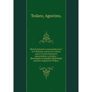   illustratae auctore Augustino Todaro. Agostino, Todaro Books