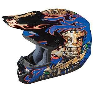  Fly Kinetic Motocross Helmet Tiki Youth Sports 