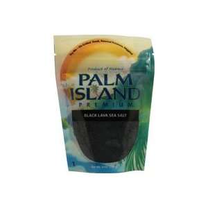  Palm Island Premium Black Lava Sea Salt    6 oz: Health 