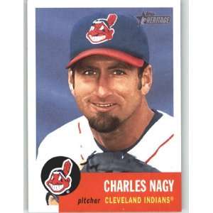  2002 Topps Heritage #54 Charles Nagy   Cleveland Indians 