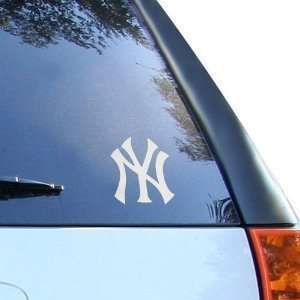   York Yankees NY   3 SILVER   Vinyl Decal Window Sticker Automotive