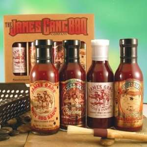 James Gang Grill BBQ Sauces Gift Box  Grocery & Gourmet 