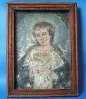 Early 18th C. Christian Icon Painting on Tin c. 1720
