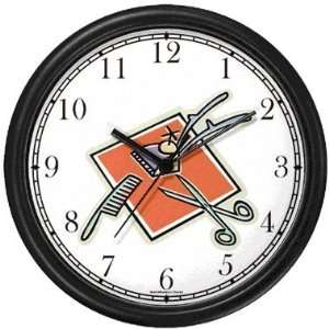   Wall Clock by WatchBuddy Timepieces (Black Frame)