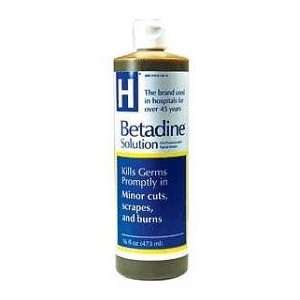  Betadine Antiseptic Solution 16oz