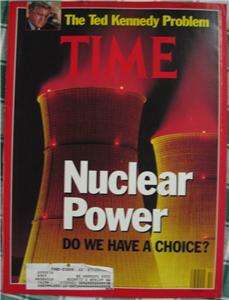 NUCLEAR POWER PROGRAMS RADIATION ~ TIME MAGAZINE 1991  