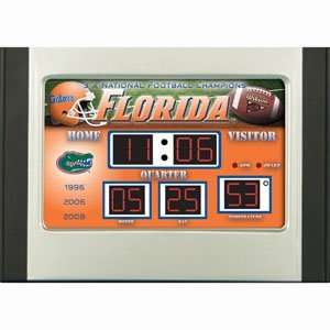  Florida Gators UF NCAA Scoreboard Desk & Alarm Clock 