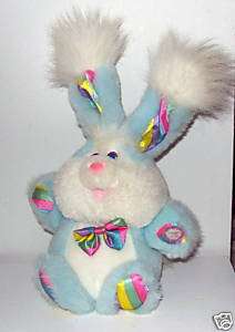 Tickle Wiggle Blue & White Easter GIGGLE Bunny  