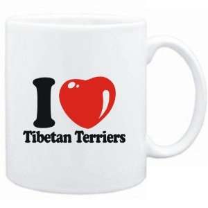   White  I LOVE Tibetan Terriers  Dogs:  Sports & Outdoors